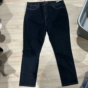 Beautiful Not your daughters jeans plus size straight leg jeans!